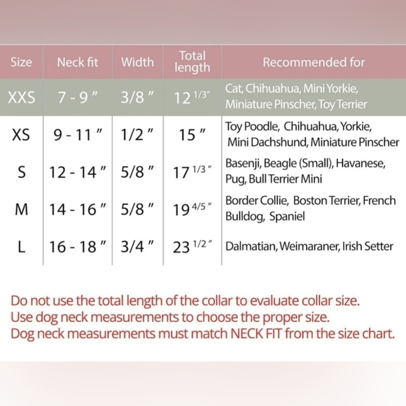 Bronzedog Rolled Leather Blush Dog Collar w/ QR ID Tag. 16"-19 1/2". Brand New. - Picture 3 of 7